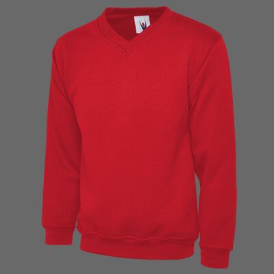 Childrens Classic V-Neck Sweatshirt Thumbnail